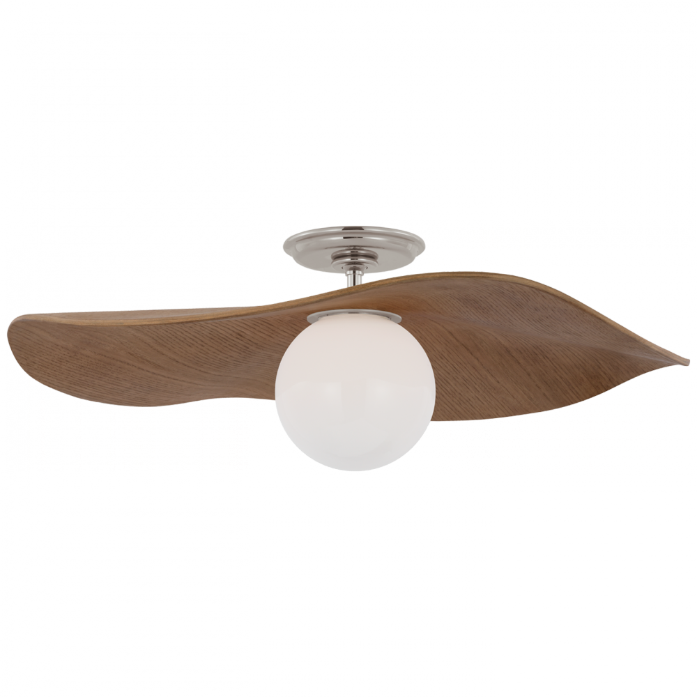 Mahalo 22&#34; Semi-Flush Mount