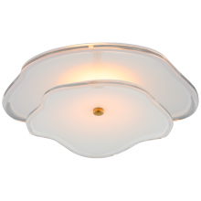 Visual Comfort & Co. Signature Collection KS 2064SB-CRE - Leighton 14&#34; Layered Flush Mount