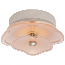 Visual Comfort & Co. Signature Collection KS 4063PN-BLS - Leighton 6&#34; Layered Flush Mount