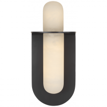Visual Comfort & Co. Signature Collection KW 2003BZ-ALB - Fosse 11&#34; Oval Sconce