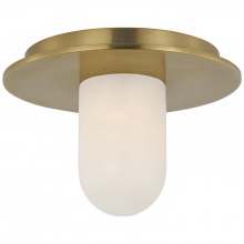 Visual Comfort & Co. Signature Collection KW 4005AB-ALB - Fosse 6&#34; Solitaire Flush Mount