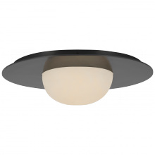 Visual Comfort & Co. Signature Collection KW 4007BZ-ALB - Fosse 15&#34; Flush Mount