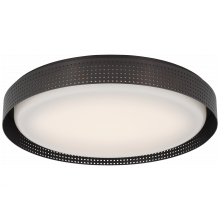 Visual Comfort & Co. Signature Collection KW 4082BZ-WG - Precision 18&#34; Round Flush Mount