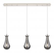 Innovations Lighting 123-451-1P-PN-G451-5SM - Owego - 3 Light - 37 inch - Polished Nickel - Linear Pendant