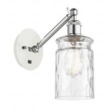 Innovations Lighting 317-1W-WPC-G352 - Candor - 1 Light - 5 inch - White Polished Chrome - Adjustable Sconce