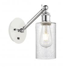 Innovations Lighting 317-1W-WPC-G804 - Clymer - 1 Light - 4 inch - White Polished Chrome - Adjustable Sconce