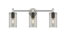 Innovations Lighting 434-3W-SN-G434-7SM - Crown Point - 3 Light - 24 inch - Satin Nickel - Bath Vanity Light