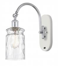 Innovations Lighting 518-1W-WPC-G352 - Candor - 1 Light - 5 inch - White Polished Chrome - Adjustable Swing Arm
