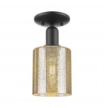 Innovations Lighting 716-1C-BK-G116 - Cobbleskill - 1 Light - 5 inch - Matte Black - Semi-Flush Mount