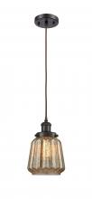 Innovations Lighting 916-1P-OB-G146 - Chatham - 1 Light - 6 inch - Oil Rubbed Bronze - Cord hung - Mini Pendant