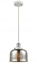 Innovations Lighting 916-1P-WPC-G78 - Bell - 1 Light - 8 inch - White Polished Chrome - Cord hung - Mini Pendant