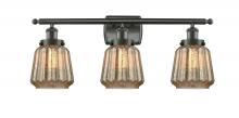 Innovations Lighting 916-3W-OB-G146 - Chatham - 3 Light - 26 inch - Oil Rubbed Bronze - Bath Vanity Light