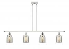 Innovations Lighting 916-4I-WPC-G58 - Bell - 4 Light - 48 inch - White Polished Chrome - Stem Hung - Island Light