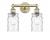 Candor - 2 Light - 14 inch - Antique Brass - Bath Vanity Light