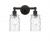 Candor - 2 Light - 14 inch - Oil Rubbed Bronze - Bath Vanity Light