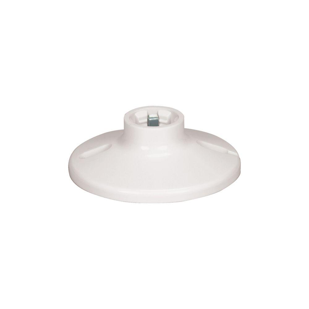 4&#34;Lmphlder Keyless 660W250V Plas WH 10PK