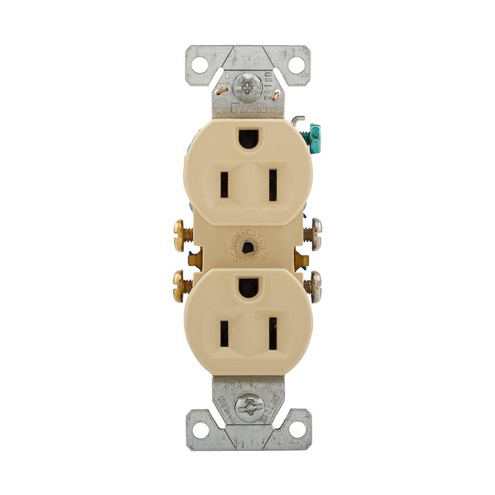 Recp Duplex 15A 125V 2P3W Str IV 10PK