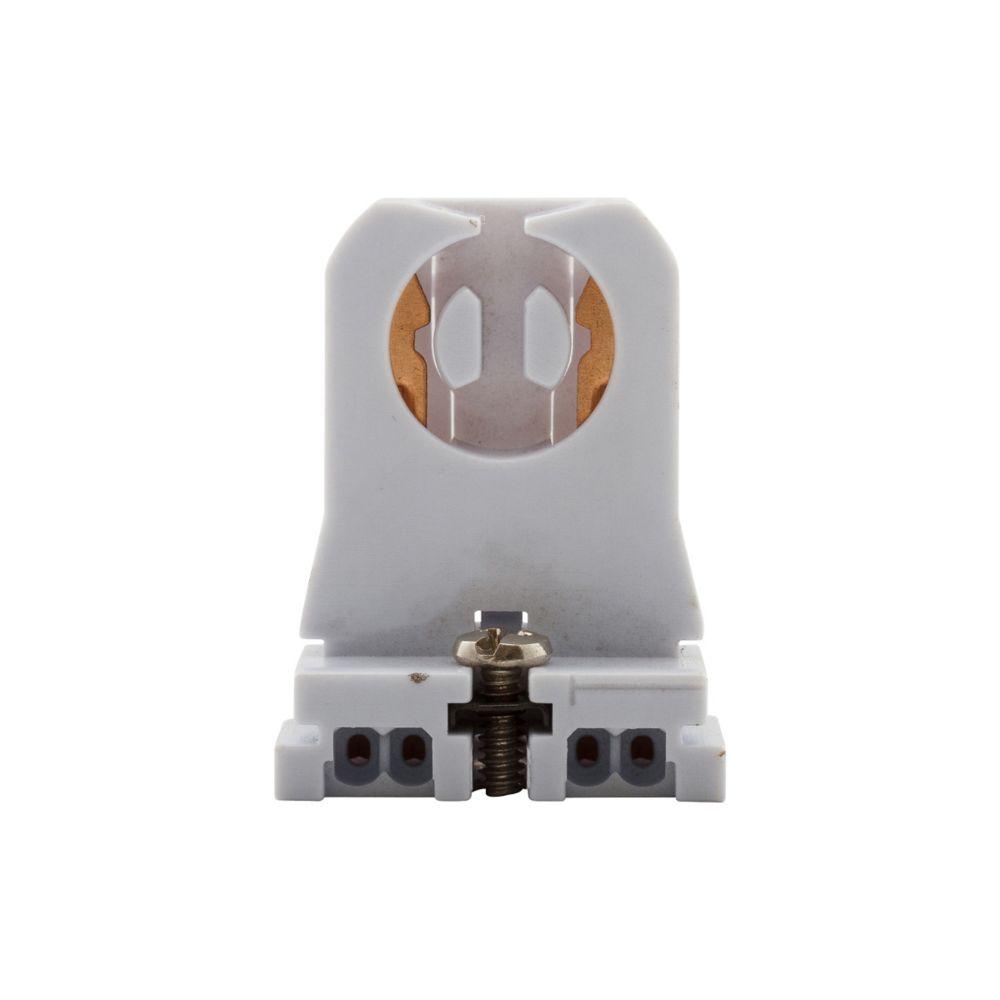 Lampholder FL BiPin Short Slide/Screw WH