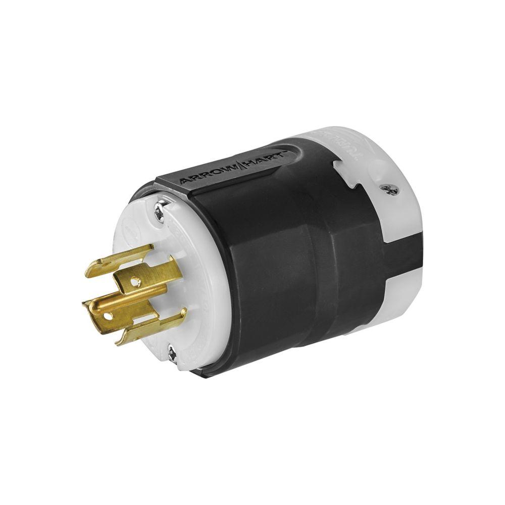 Plug 20A120/208V3PH4P5W H/L FlatCable GY