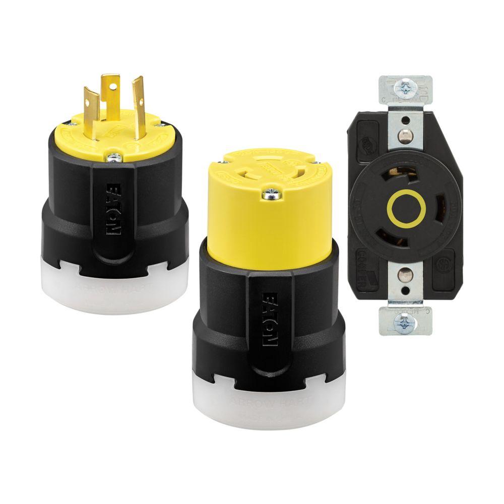 CCL Conn 20A 125V 2P3W-Y&BK