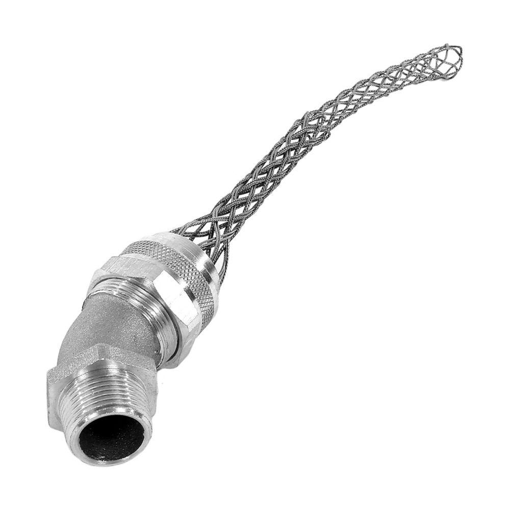StrRel DC Grip 0.50-.63&#34; 3/4&#34;NPT 45deg