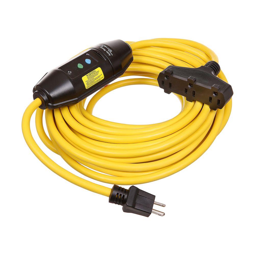 INLINE 15A/120V 50FT 12/3CRD TRITAP AUTO