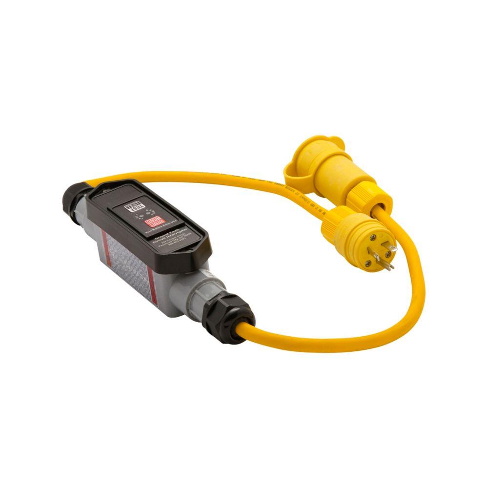 GFCI PORT 2&#39;12/3 CRD WT P&C 20A 120V MAN