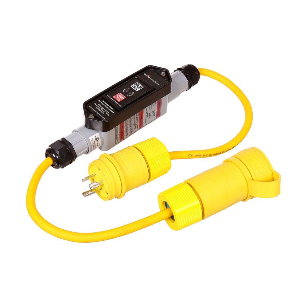 GFCI PORT 2&#39;12/3CRD WT P&C 20A 120V MAN