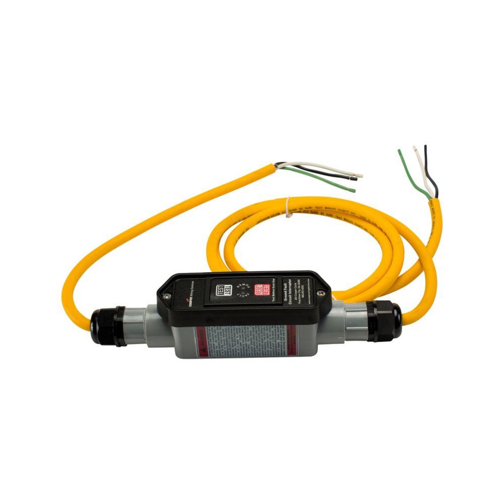 GFCI PORT 6&#39;12/3CRD WT P&C 20A 120V MAN