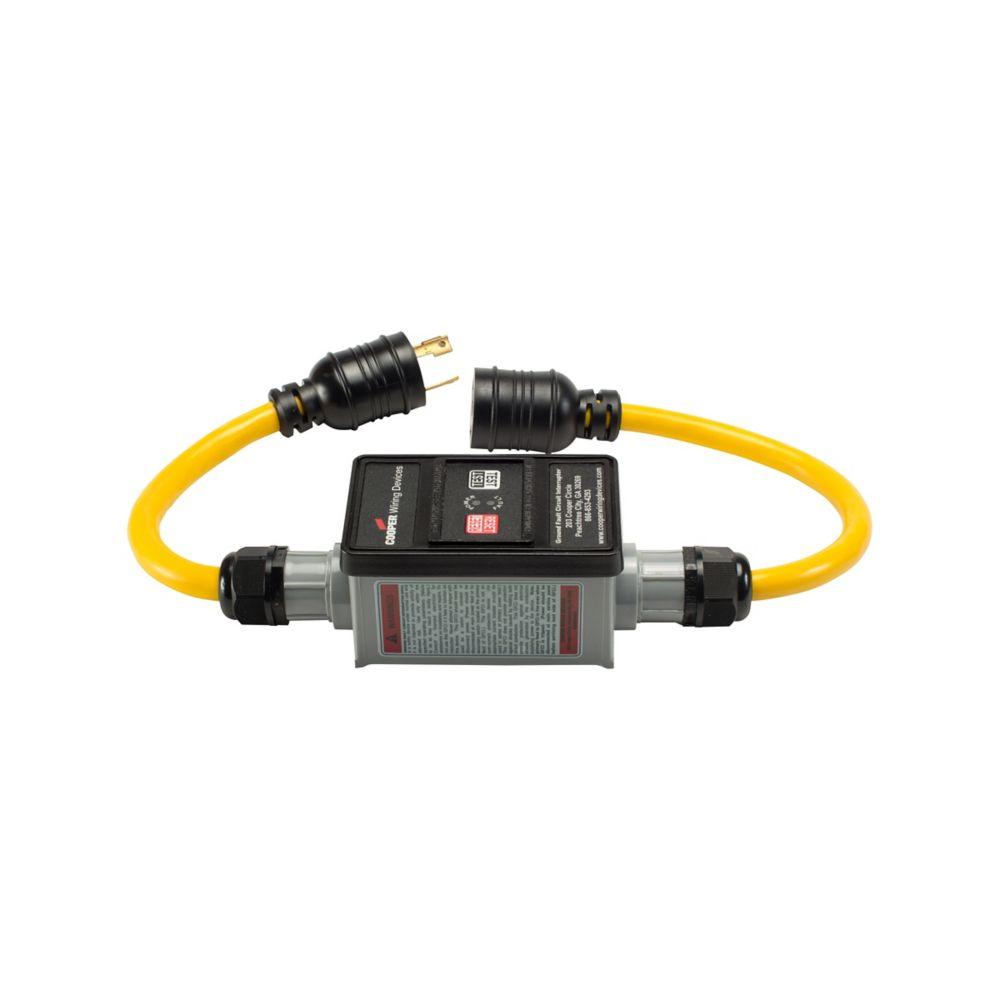 GFCI PORT 2&#39;10/3YLCRD LKGP&C 30A120V MAN