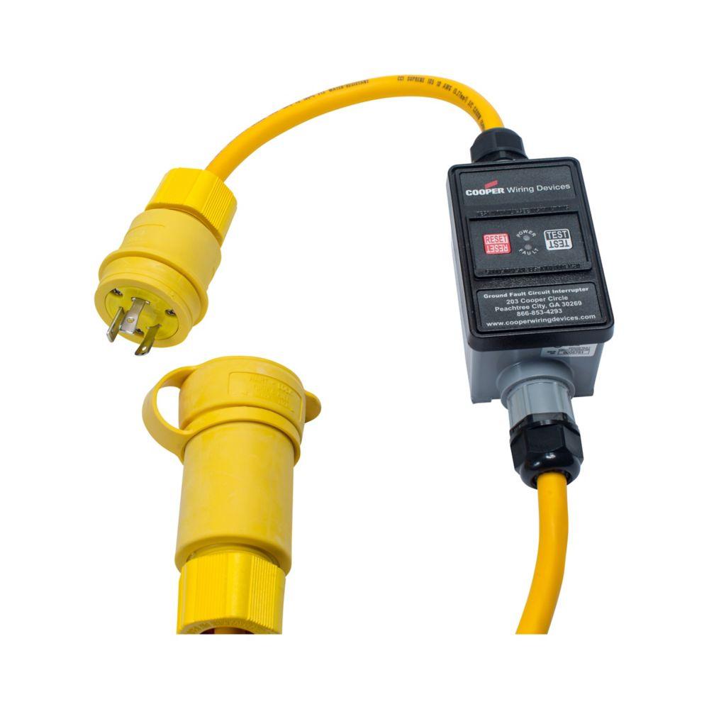 GFCI PORT 6&#39;12/3CRD WT P&C 30A 120V MAN