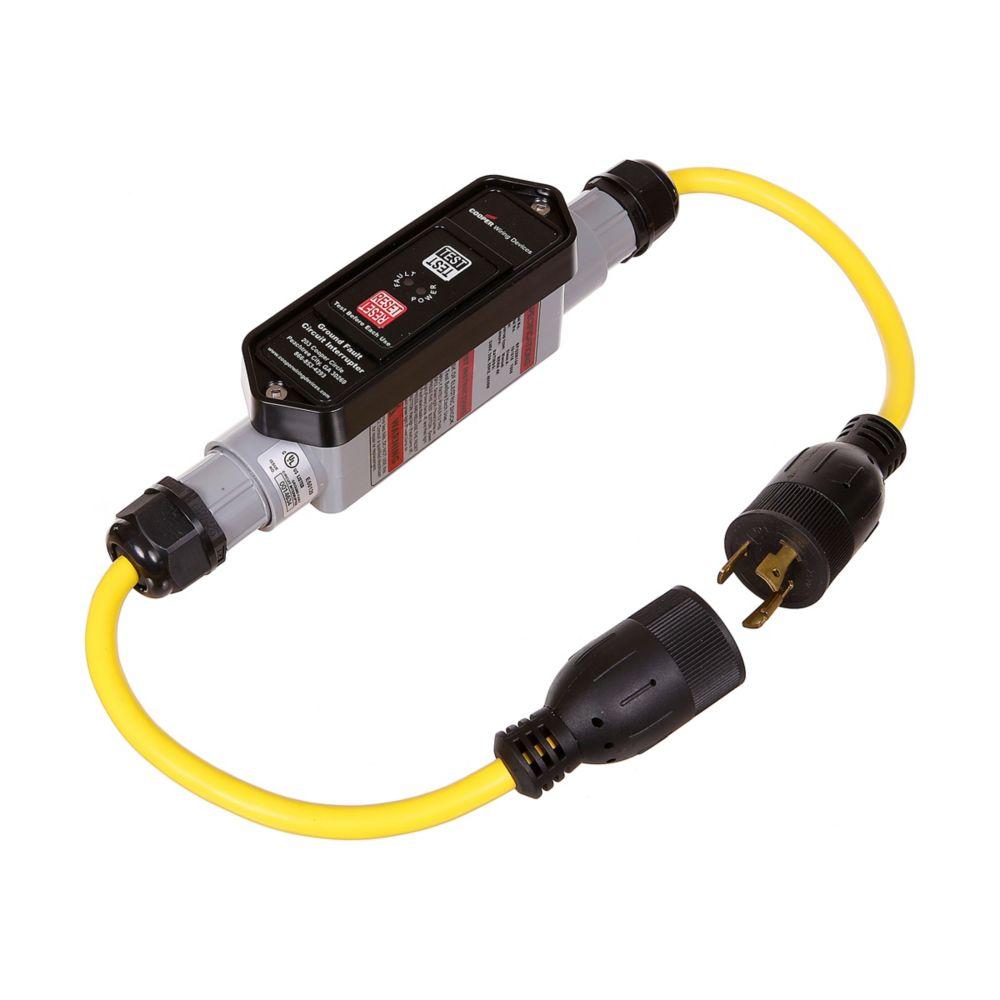 GFCI PORT 2&#39;12/3 CRD 20A 240V W/ FL MAN