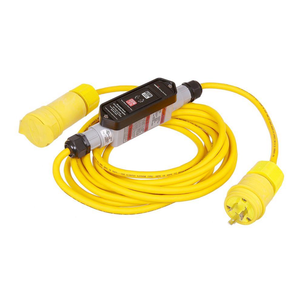 GFCI PORT 25&#39;12/3CRD WT P&C 20A 240V MAN