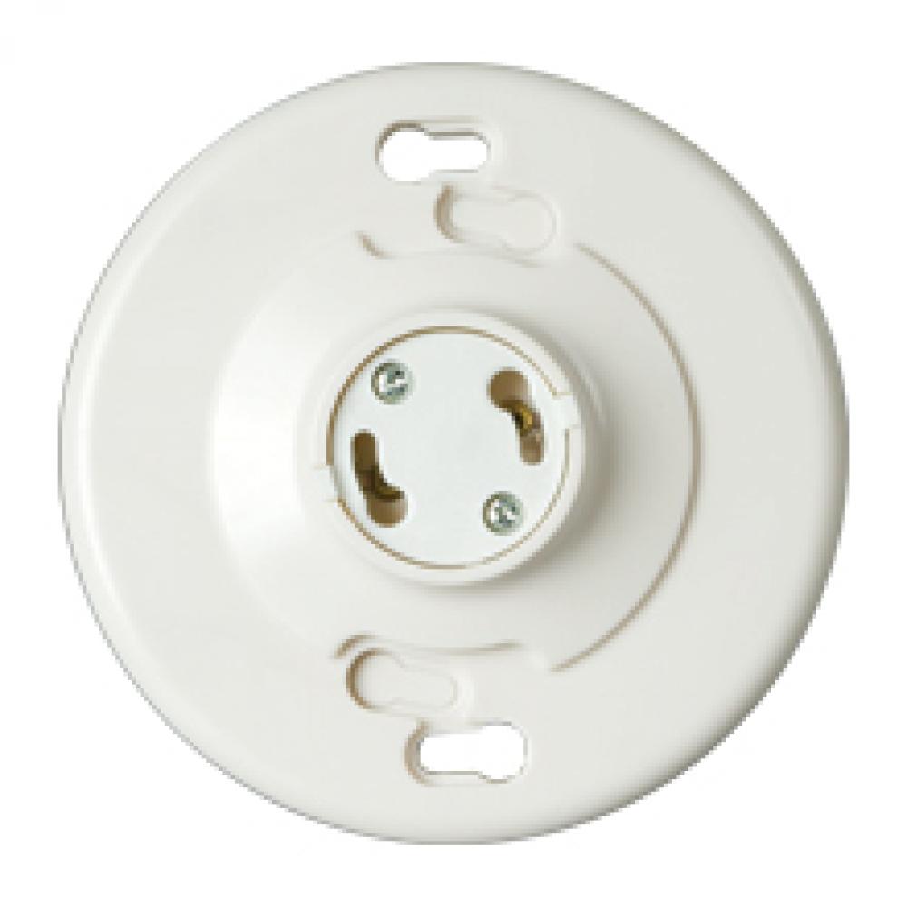 Lampholder Keyless 660W250V Plas GU24 WH