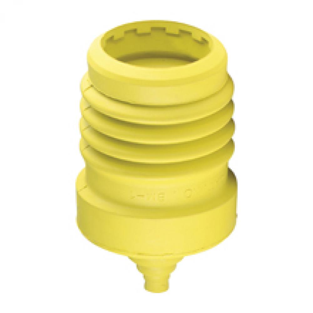 Boot 20/30A 3W HartLock Plugs 2-1/8&#34; BK