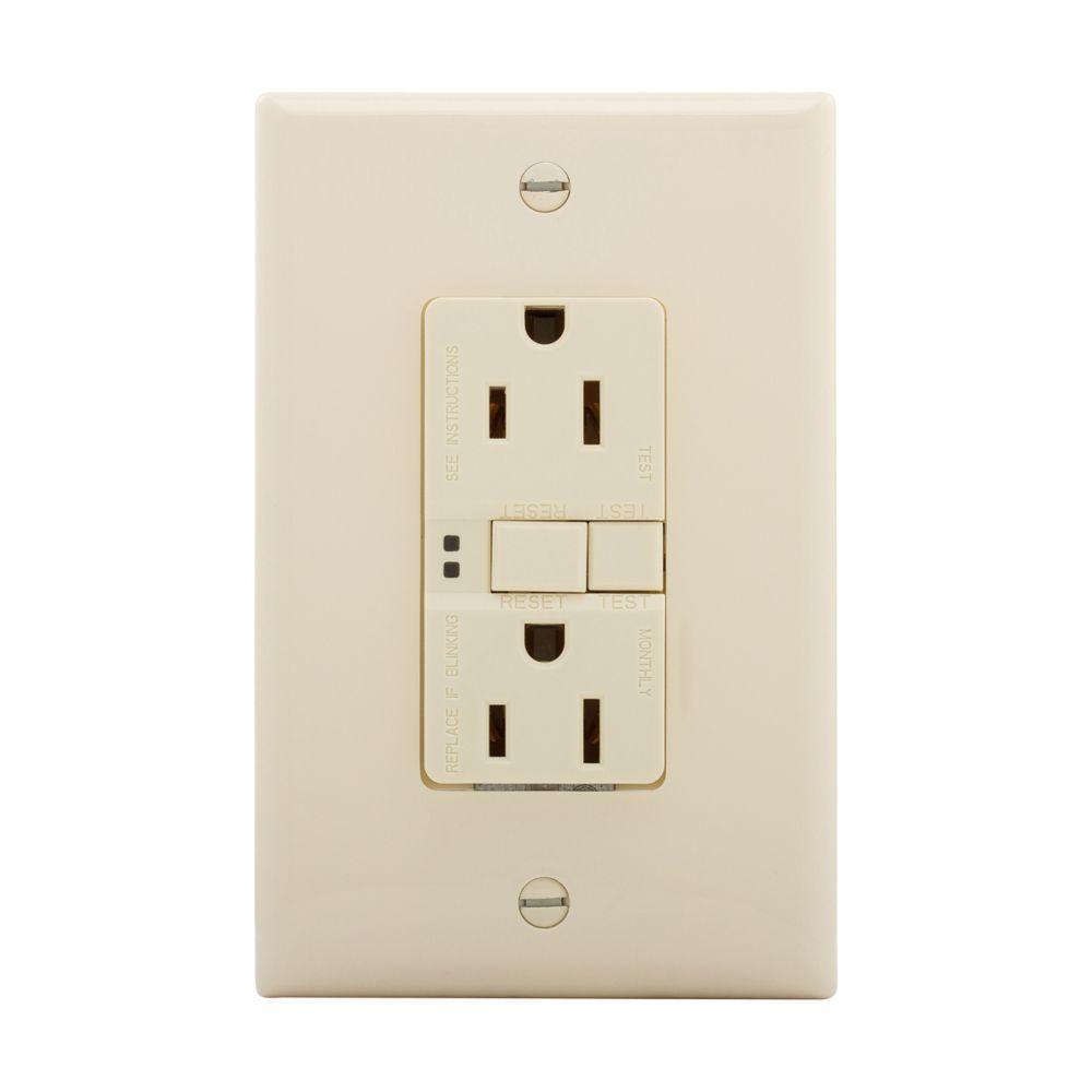GFCI ST Duplex 15A 125V Mid Wlplt AL