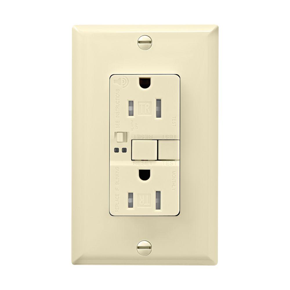 GFCI Audible TR ST Duplex 15A 125V AL