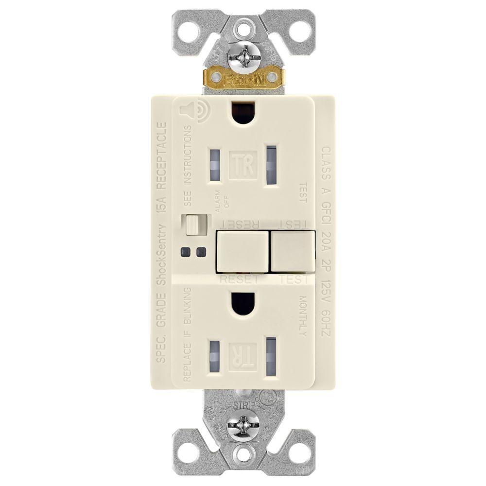 GFCI Audible TR ST Duplex 15A 125V LA