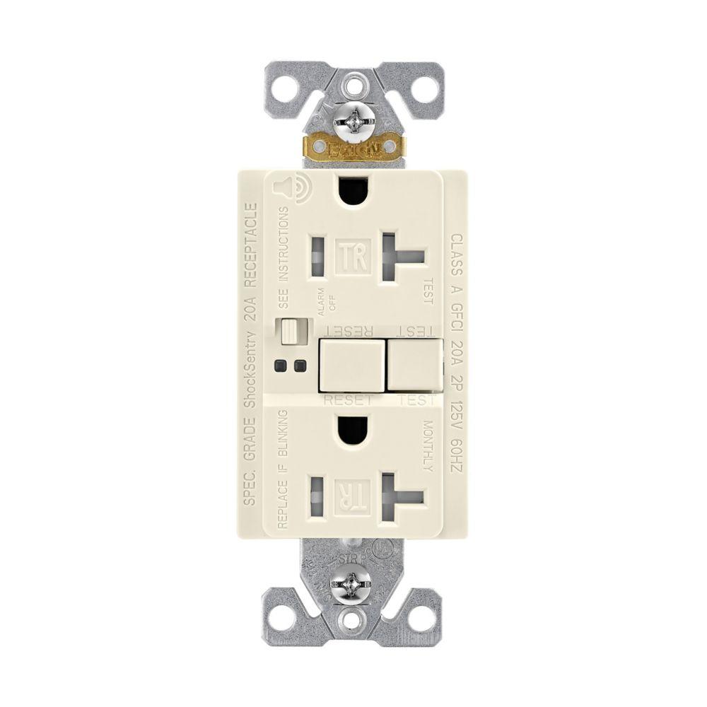 GFCI Audible TR ST Duplex 20A 125V LA