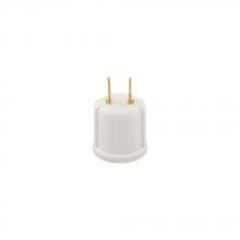 Eaton Wiring Devices 738W-BOX - Adaptor 2P2W Plug to Med Base Socket WH