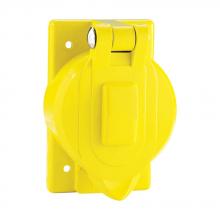 Eaton Wiring Devices 7788CR - Cover WP CR for 50A Locking Recp Nyl YL:
