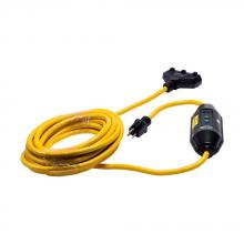 Eaton Wiring Devices GFI11M439 - INLINE 15A/120V 25FT 12/3CRD TRITAP MAN