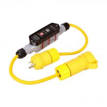 Eaton Wiring Devices GFI12M166 - GFCI PORT 2'12/3CRD WT P&C 20A 120V MAN