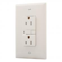 Eaton Wiring Devices TRSGF15W-3 - GFCI TR ST Deco Duplex 15A 125V WH