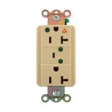Eaton Wiring Devices IG8300HGVS - Recp HG IG TVSS 20A125V2P3W Led&Alarm IV