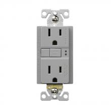 Eaton Wiring Devices SGF15GY - GFCI Self Test Duplex 15A 125V GY