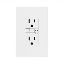 Eaton Wiring Devices TRSGFA15W - GFCI Audible TR ST Duplex 15A 125V WH