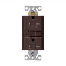 Eaton Wiring Devices TRSGFA20B - GFCI Audible TR ST Duplex 20A 125V BR