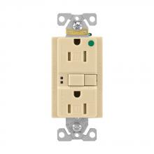Eaton Wiring Devices TRSGFH15V - GFCI TR HG Self Test Duplex 15A 125V IV