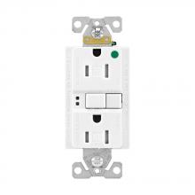 Eaton Wiring Devices TRSGFH15W - GFCI TR HG Self Test Duplex 15A 125V WH